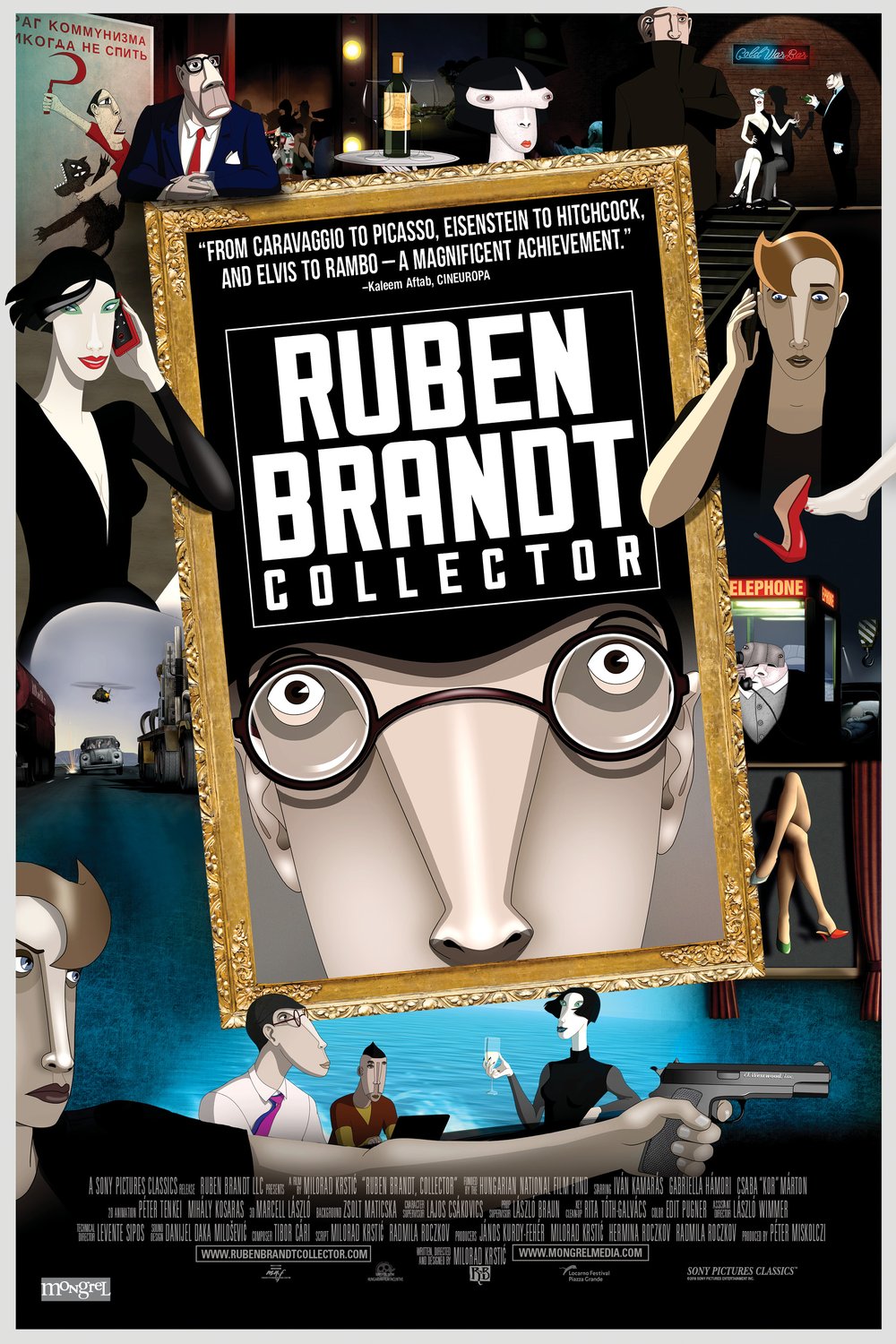 L'affiche du film Ruben Brandt, Collector