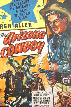 L'affiche du film The Arizona Cowboy