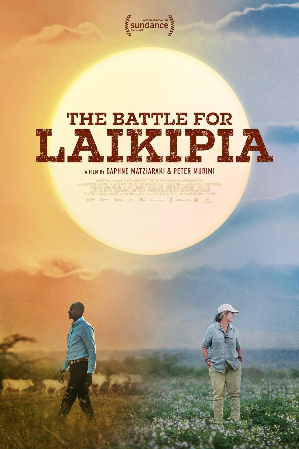 Swahili poster of the movie The Battle for Laikipia