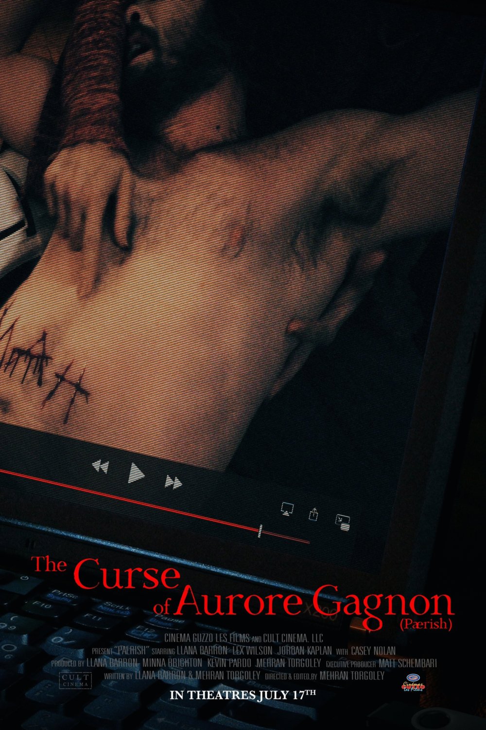 L'affiche du film The Curse of Aurore Gagnon: Paerish