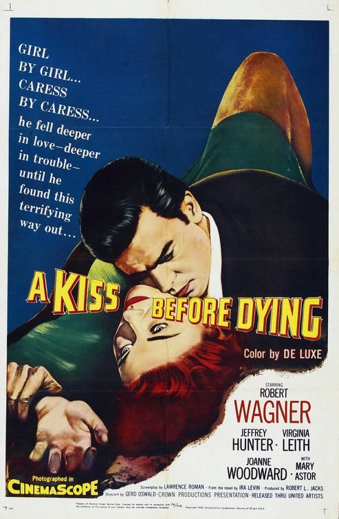 L'affiche du film A Kiss Before Dying