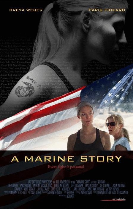 L'affiche du film A Marine Story