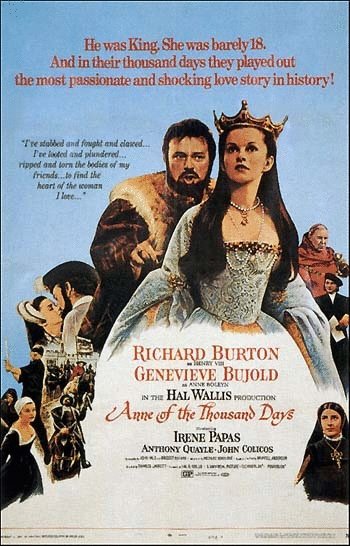 L'affiche du film Anne of the Thousand Days