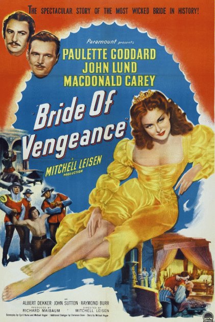 L'affiche du film Bride of Vengeance