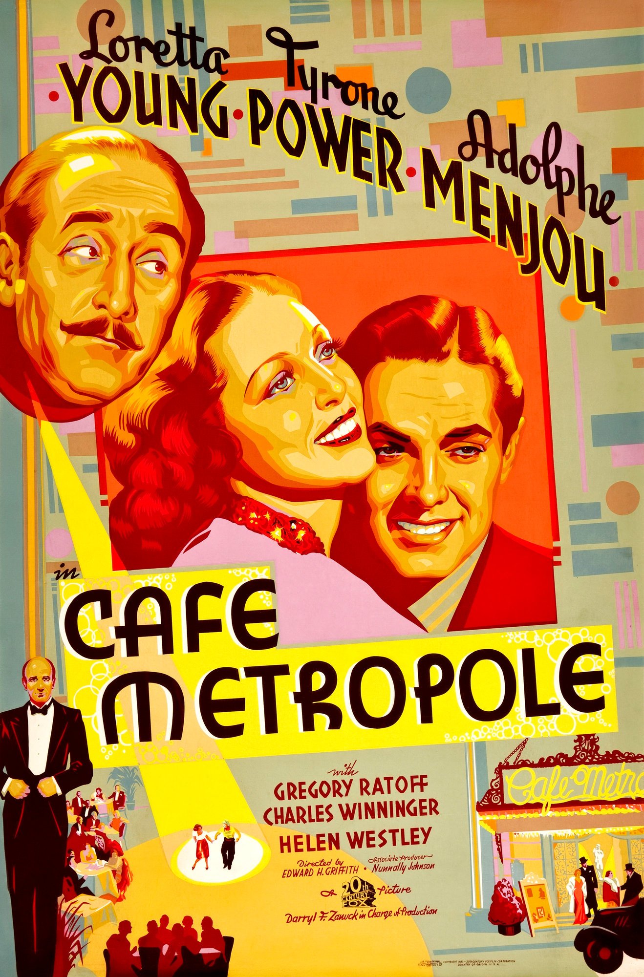 L'affiche du film Café Metropole