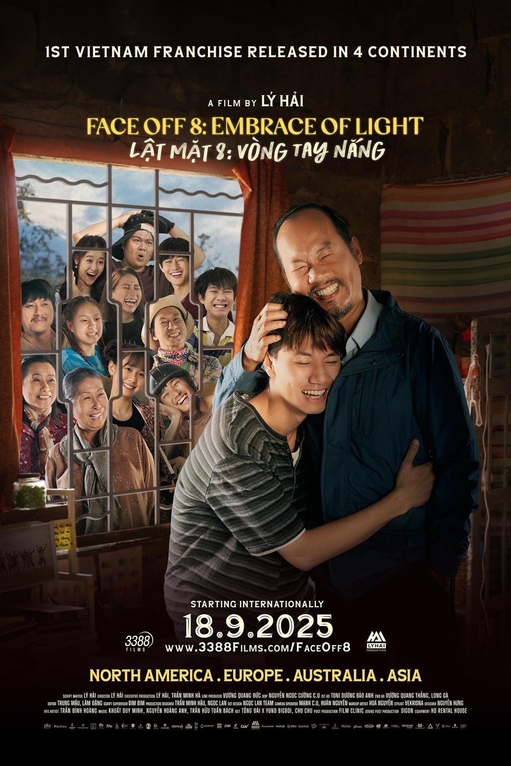 L'affiche du film Face Off 8: Embrace of Light [2025]