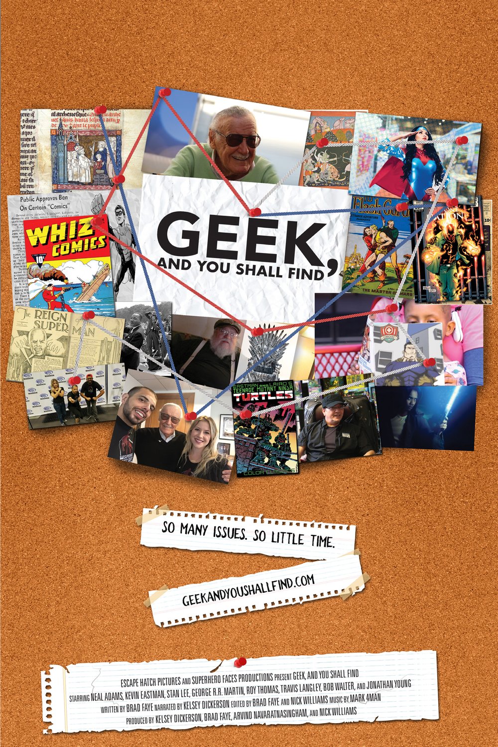 L'affiche du film Geek, and You Shall Find