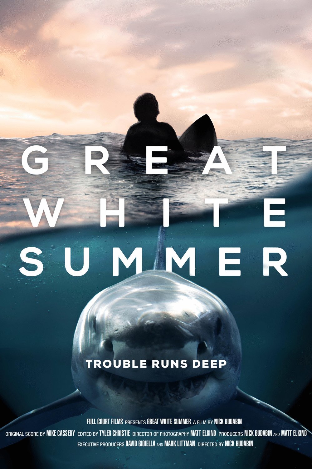 L'affiche du film Great White Summer [2024]