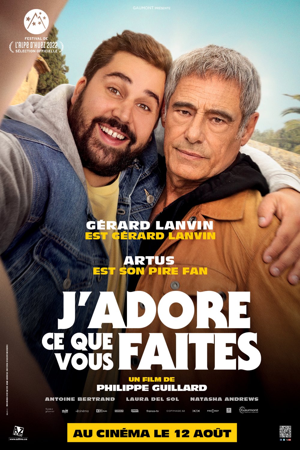 L'affiche du film J'adore ce que vous faites