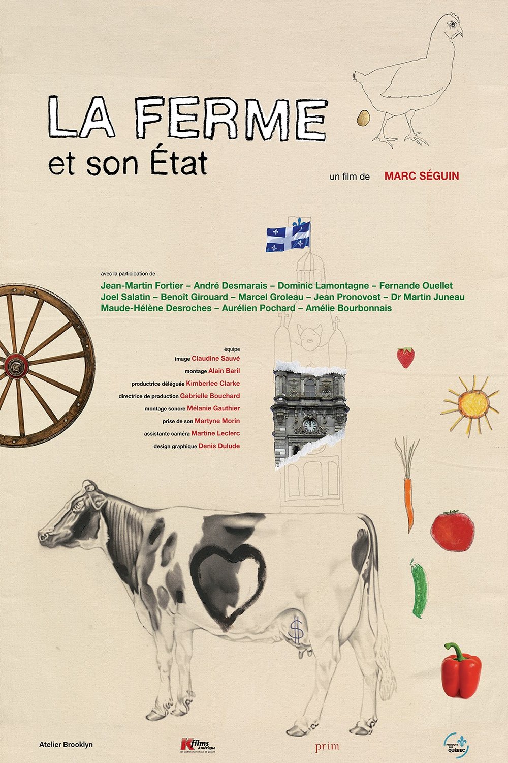 Poster of the movie La Ferme et son État