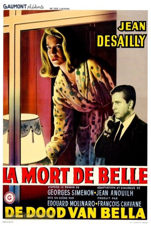 L'affiche du film La mort de Belle