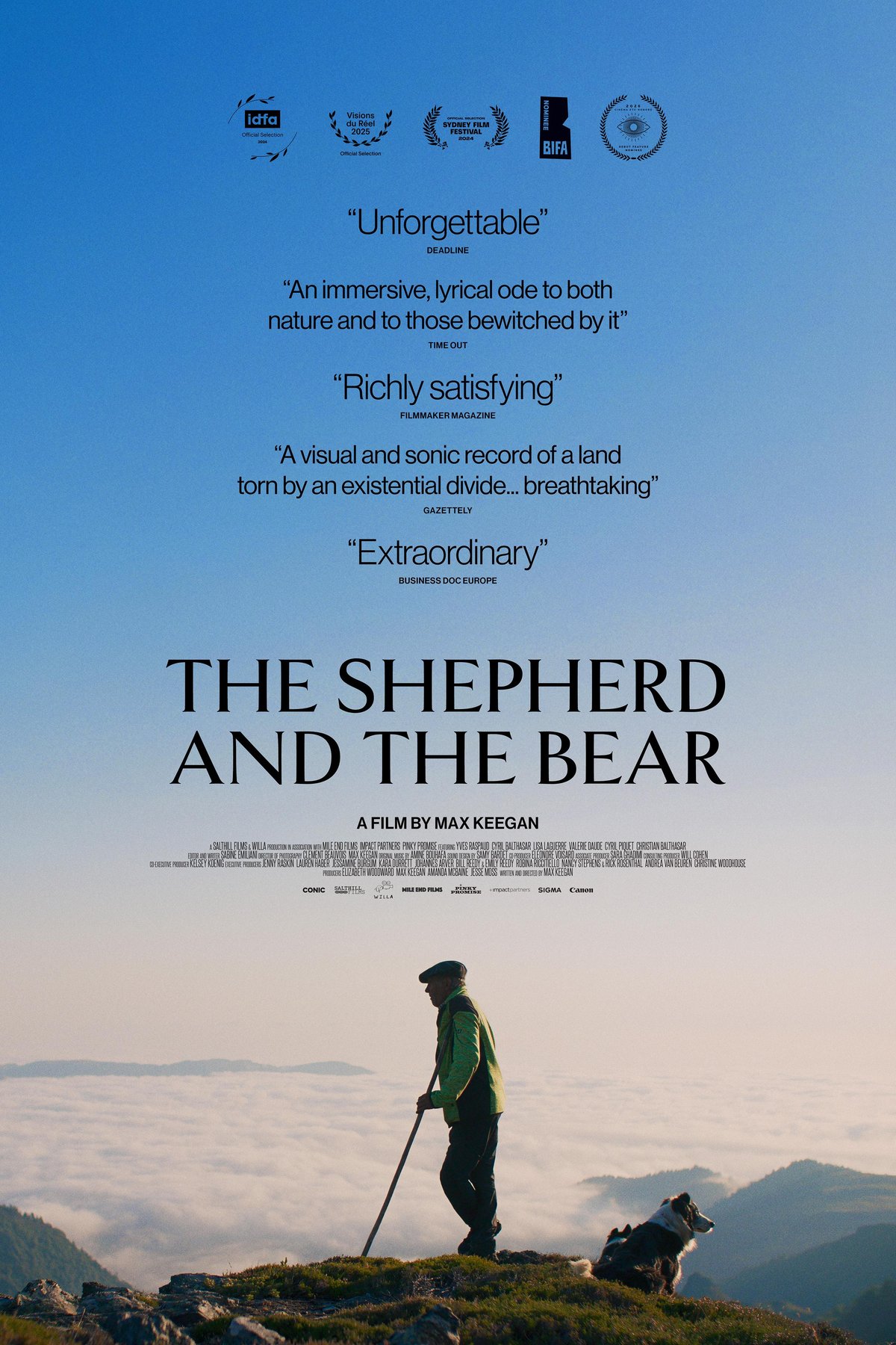 L'affiche du film The Shepherd and the Bear [2024]