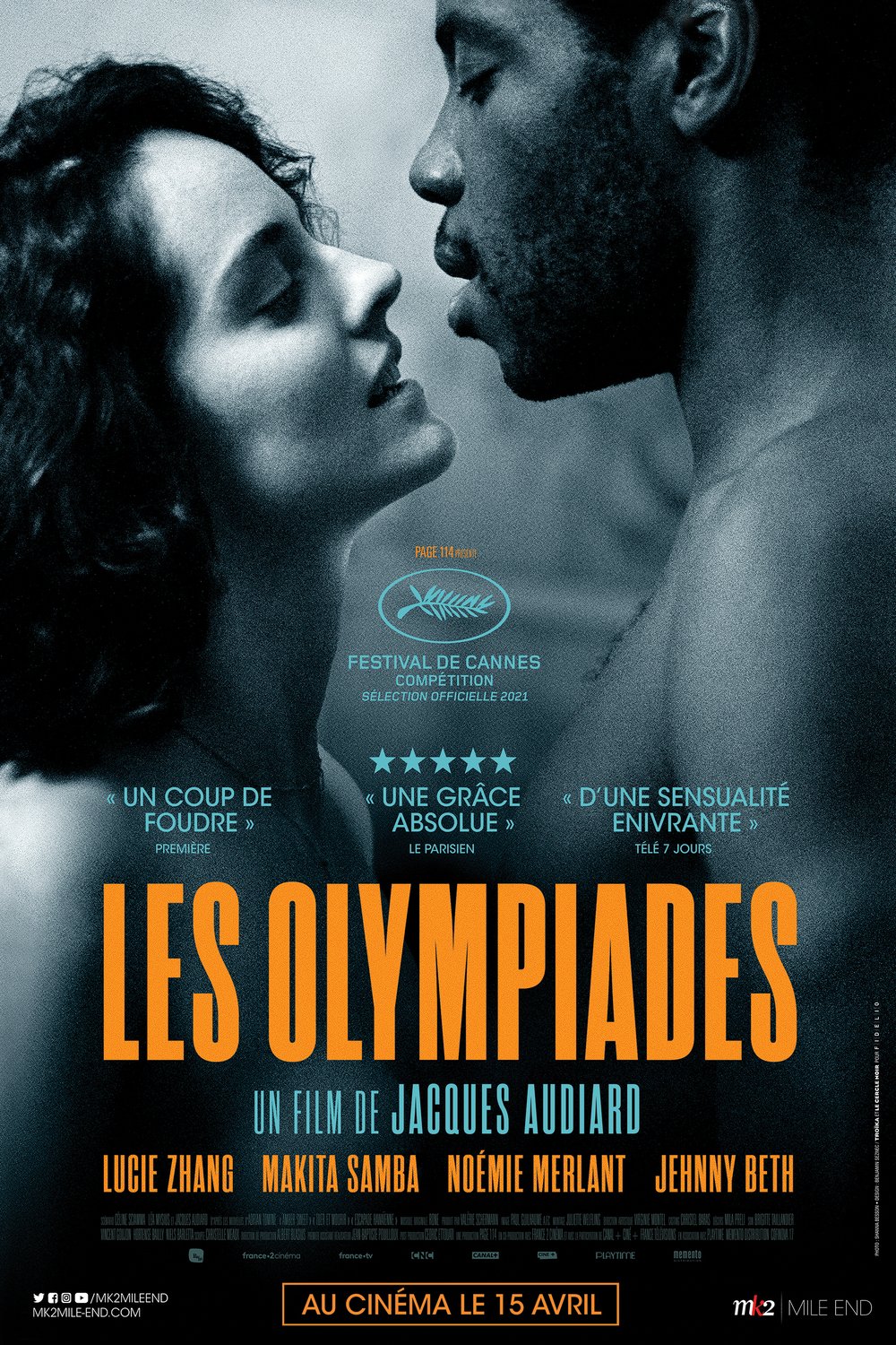 L'affiche du film Les Olympiades