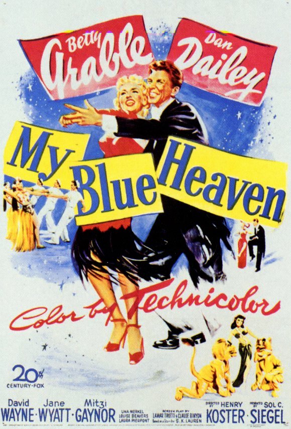 L'affiche du film My Blue Heaven