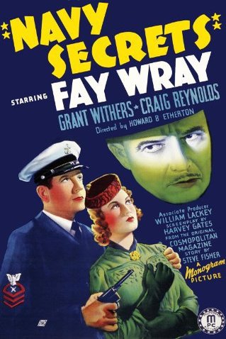 L'affiche du film Navy Secrets