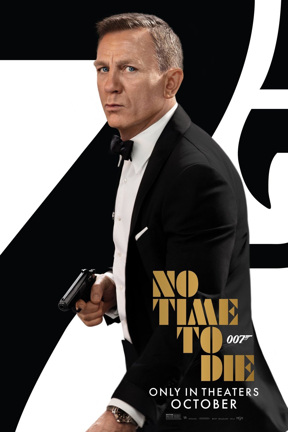 L'affiche du film No Time to Die