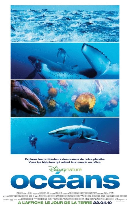 L'affiche du film Océans v.f.