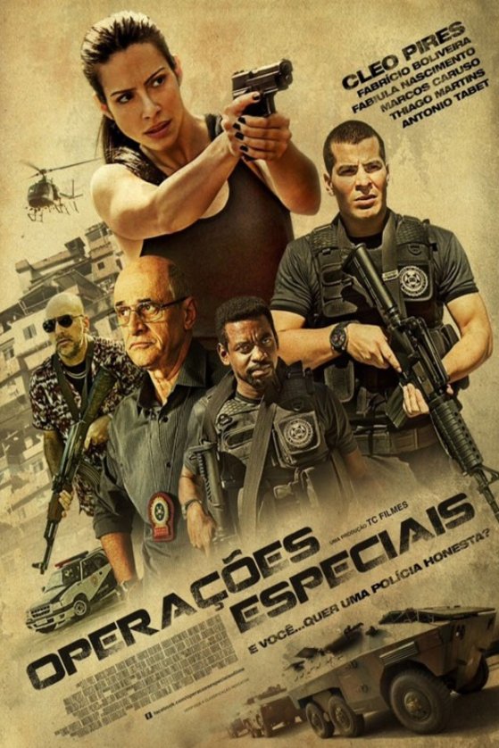 Portuguese poster of the movie Operações Especiais