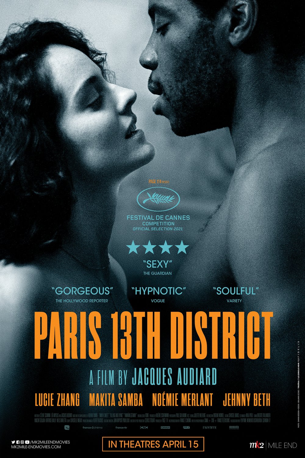L'affiche du film Paris, 13th District