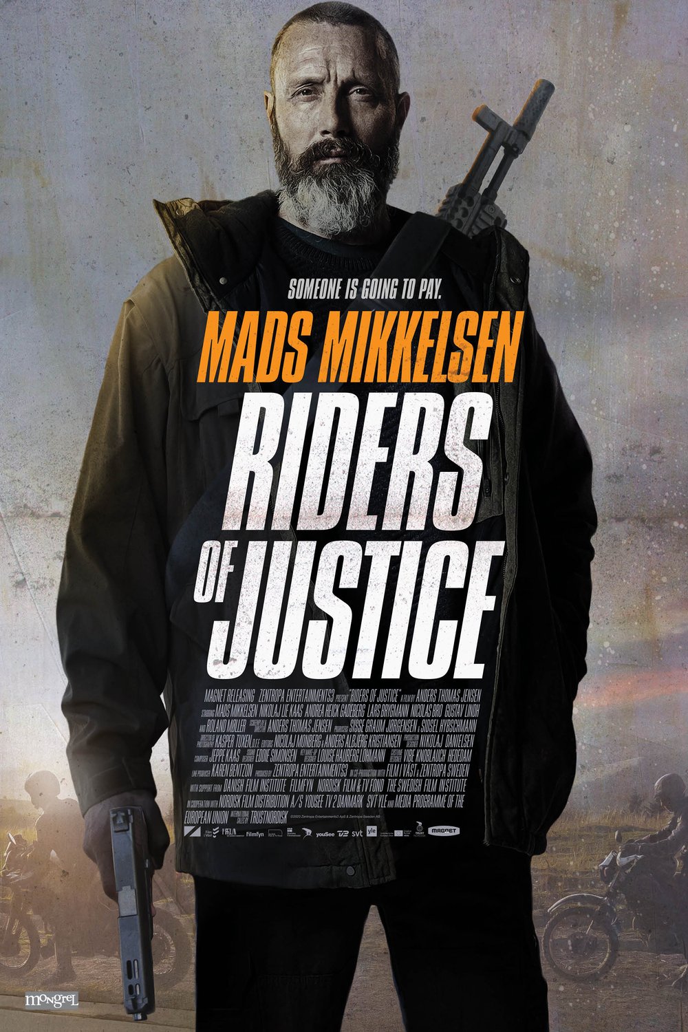 L'affiche du film Riders of Justice