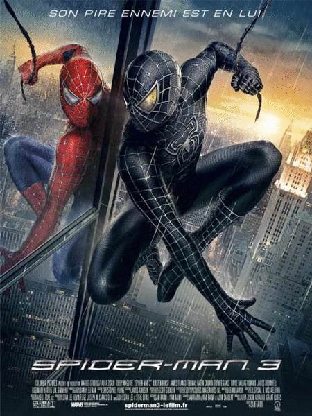 L'affiche du film Spider-Man 3