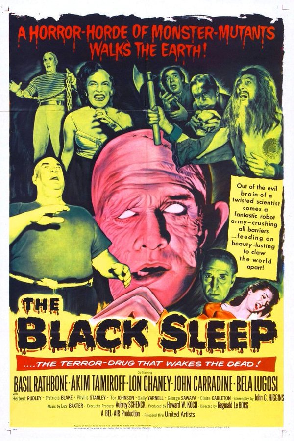 L'affiche du film The Black Sleep