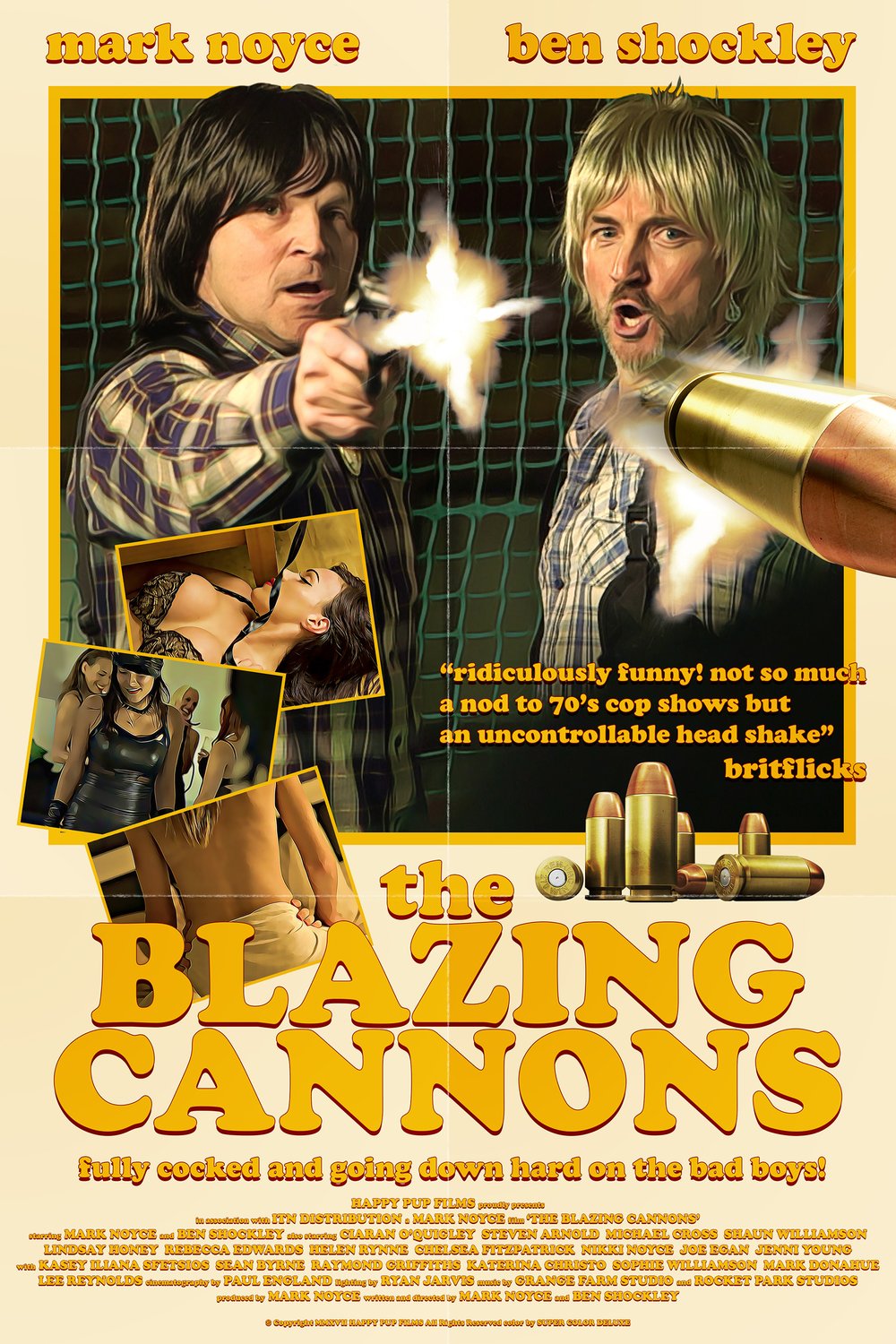 The Blazing Cannons [2017] by Mark Noyce, Ben Shockley