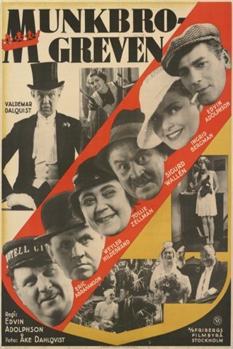 Swedish poster of the movie The Count of the Old Town