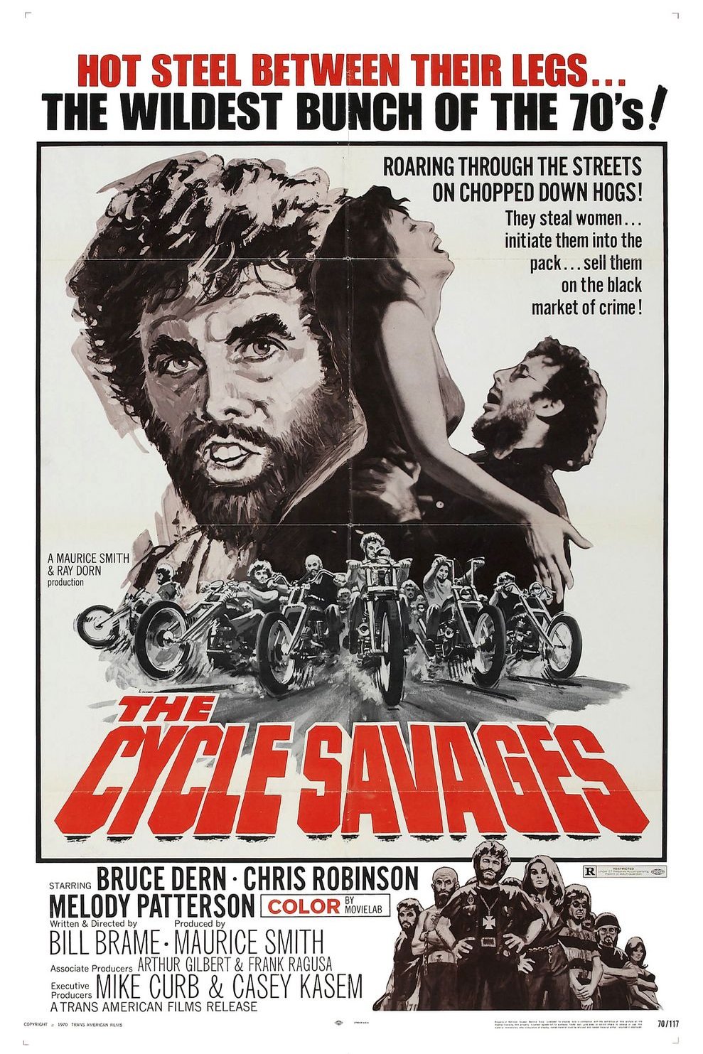 L'affiche du film The Cycle Savages