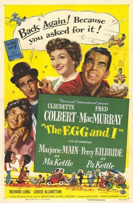 L'affiche du film The Egg and I