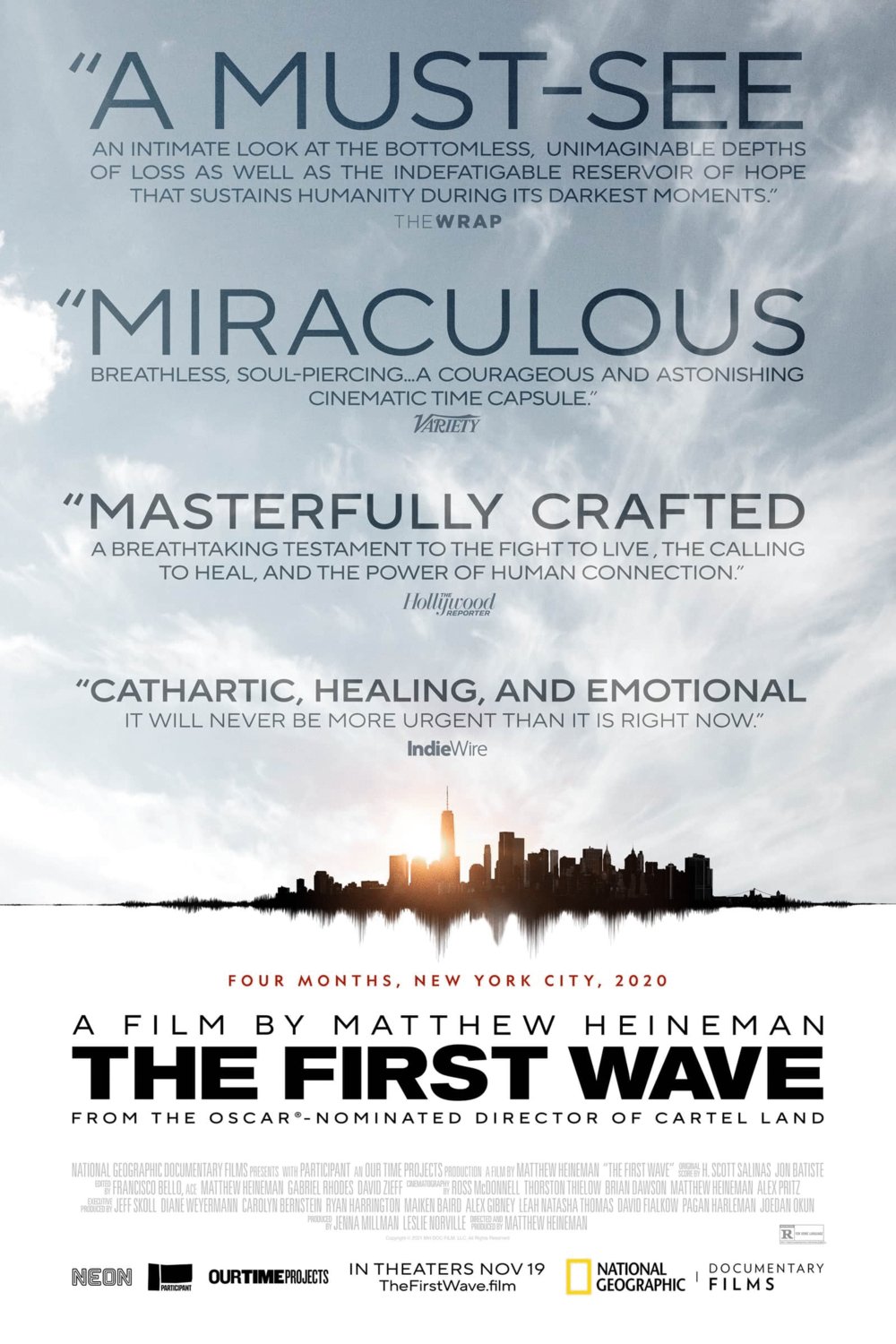 L'affiche du film The First Wave