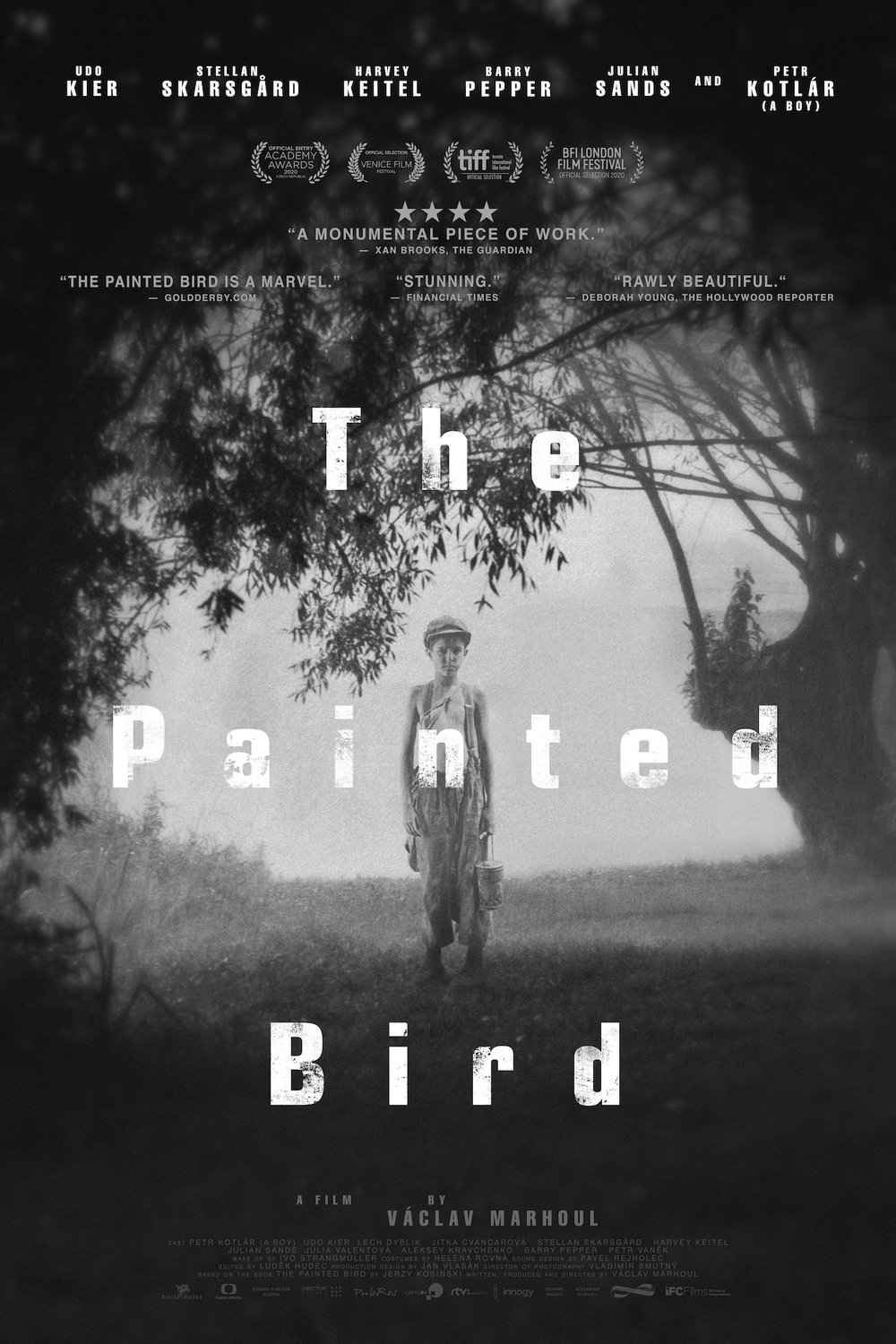 L'affiche originale du film The Painted Bird en tchèque