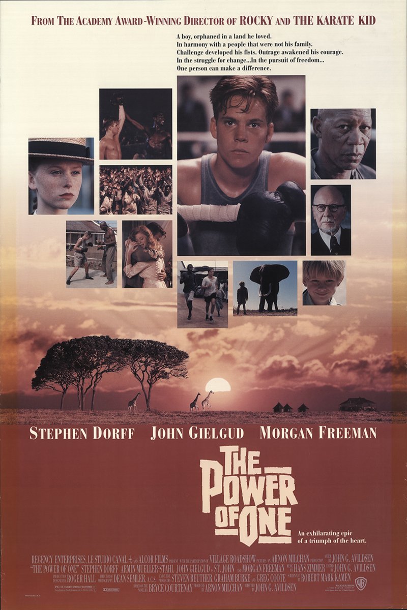 L'affiche du film The Power of One