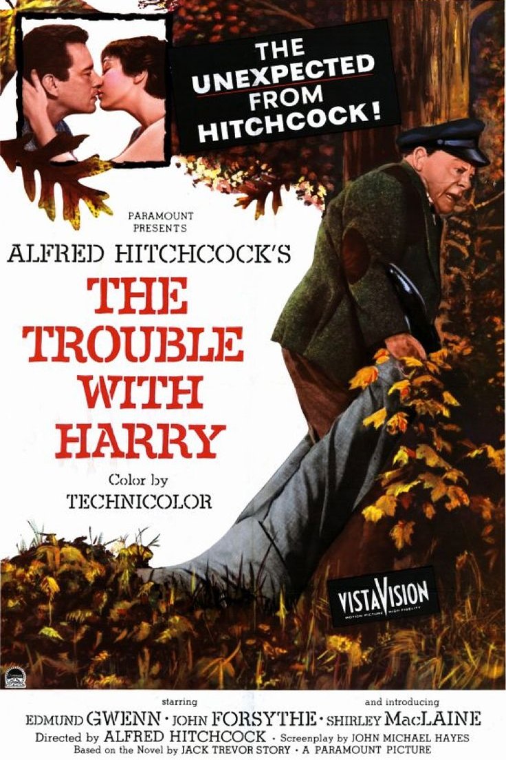 L'affiche du film The Trouble with Harry