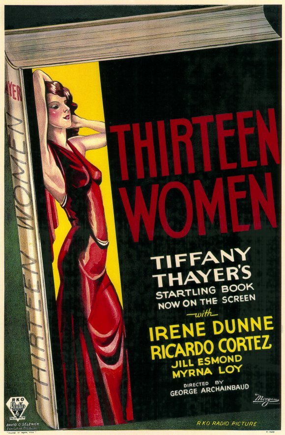 L'affiche du film Thirteen Women