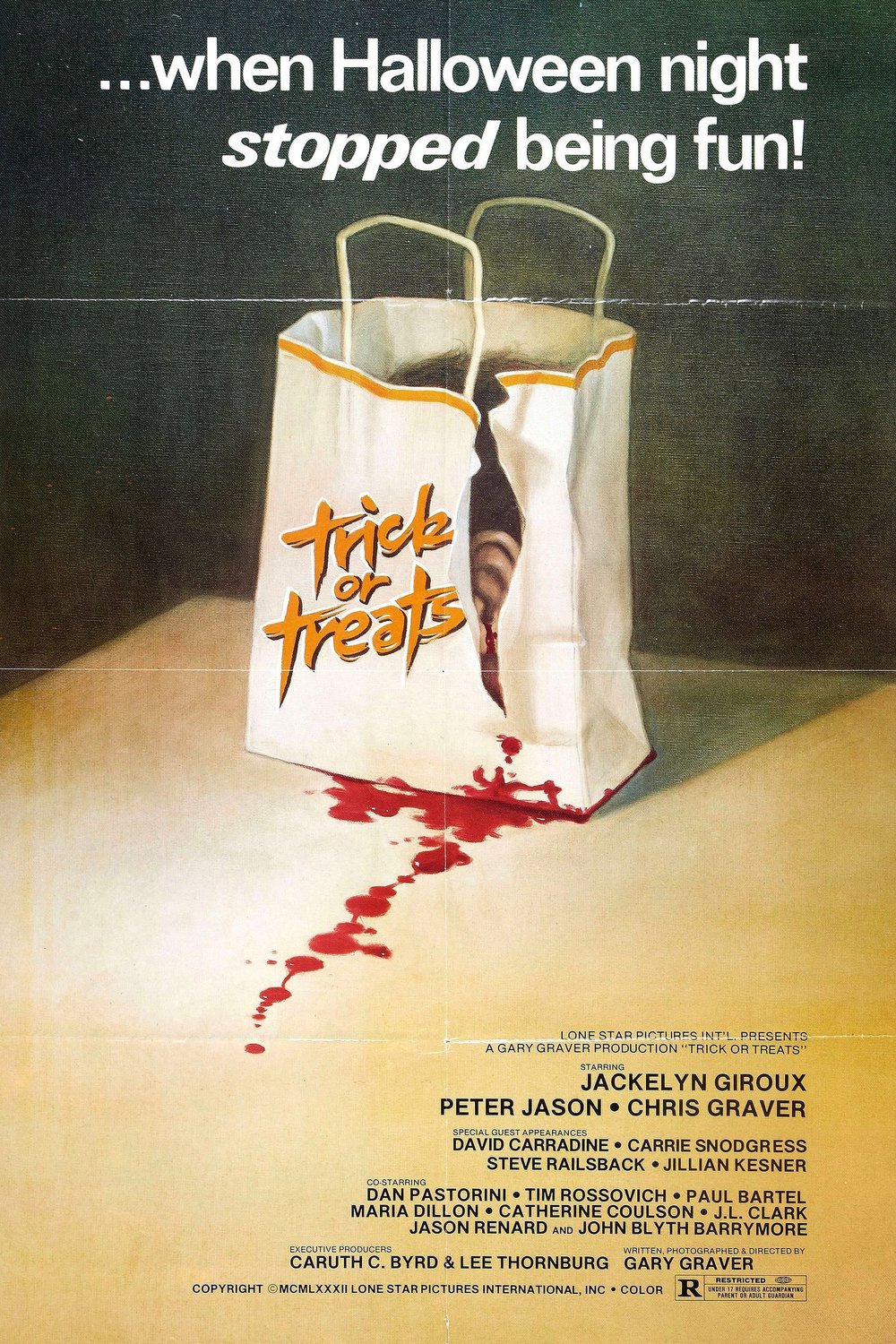 L'affiche du film Trick or Treats