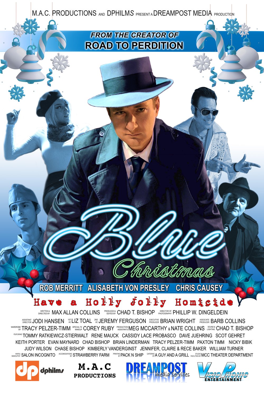 L'affiche du film Blue Christmas [2024]