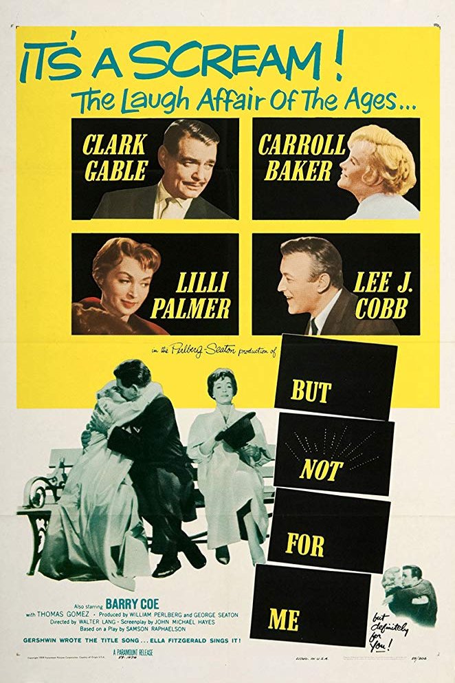 L'affiche du film But Not for Me