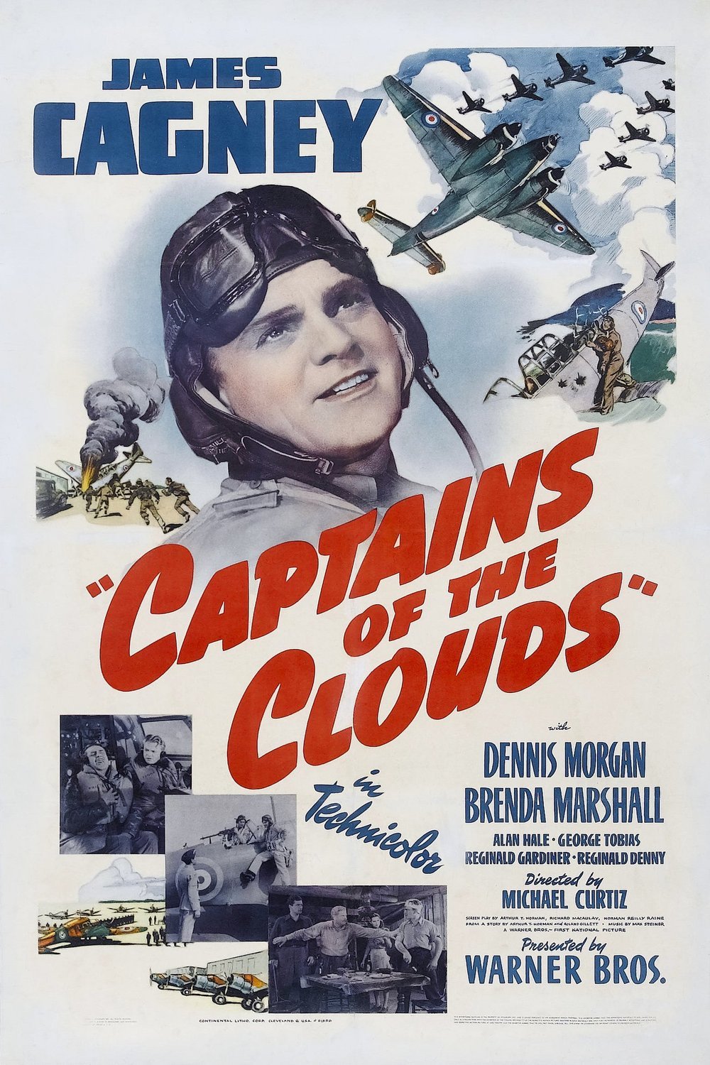 L'affiche du film Captains of the Clouds