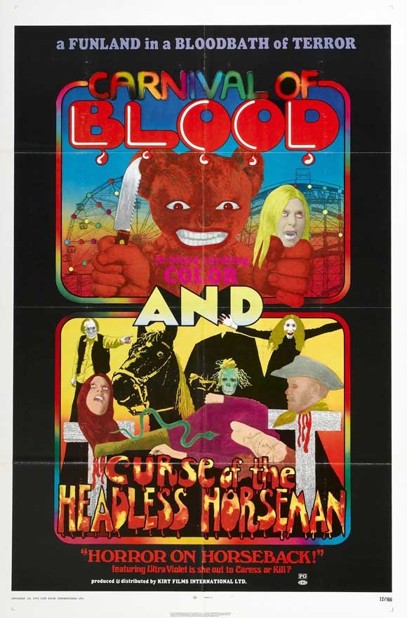 L'affiche du film Carnival of Blood