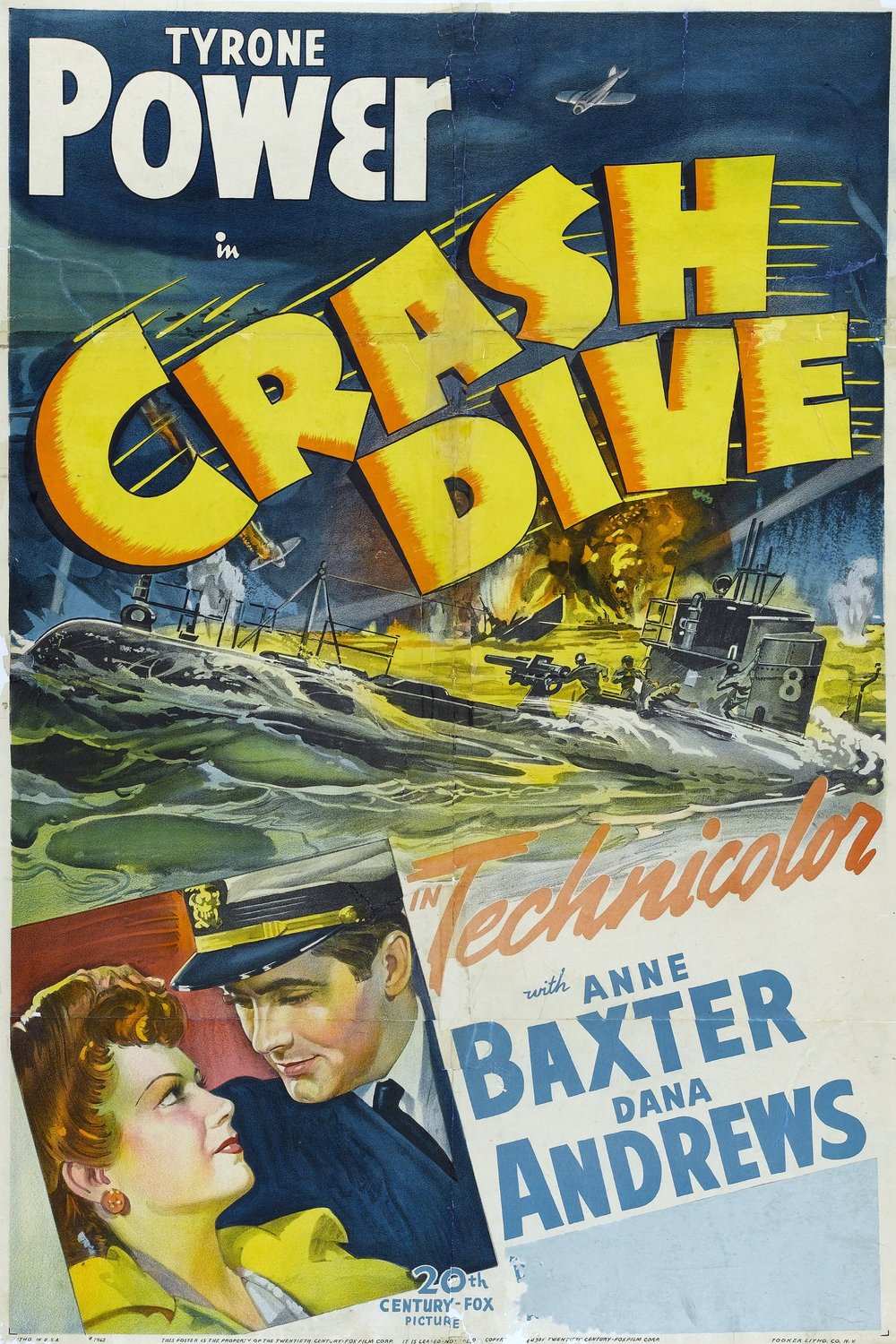 L'affiche du film Crash Dive
