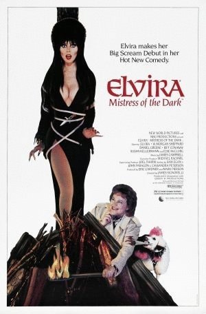 L'affiche du film Elvira, Mistress of the Dark