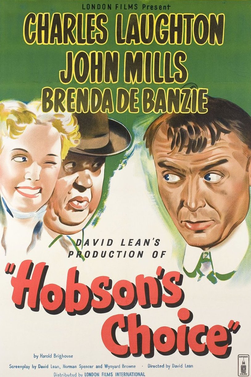 L'affiche du film Hobson's Choice