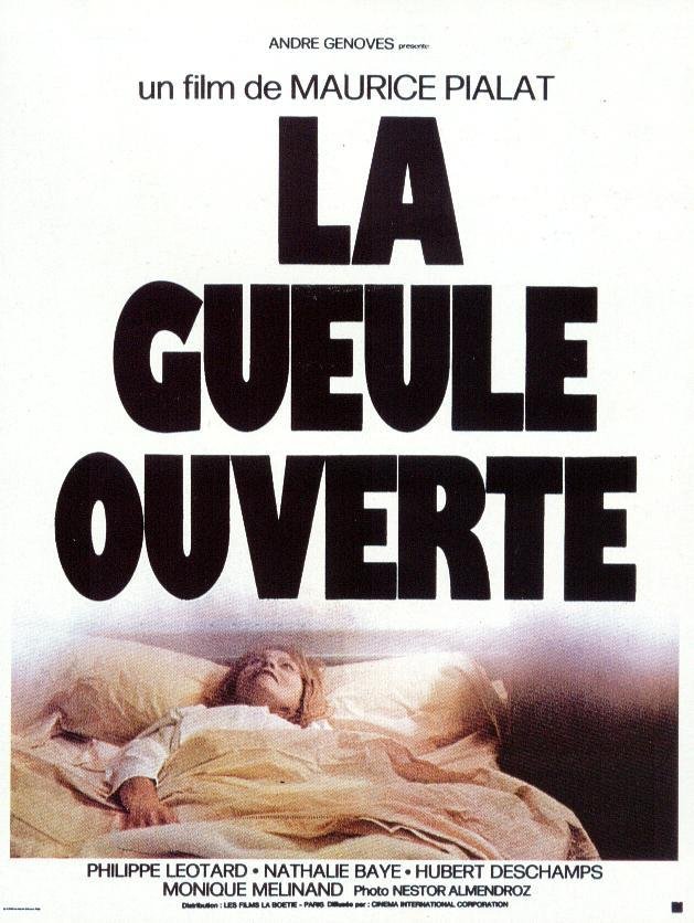 L'affiche du film La Gueule Ouverte [1974]