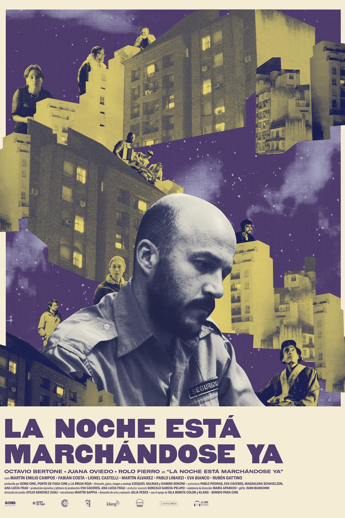 Poster of the movie La noche está marchandose ya [2025]