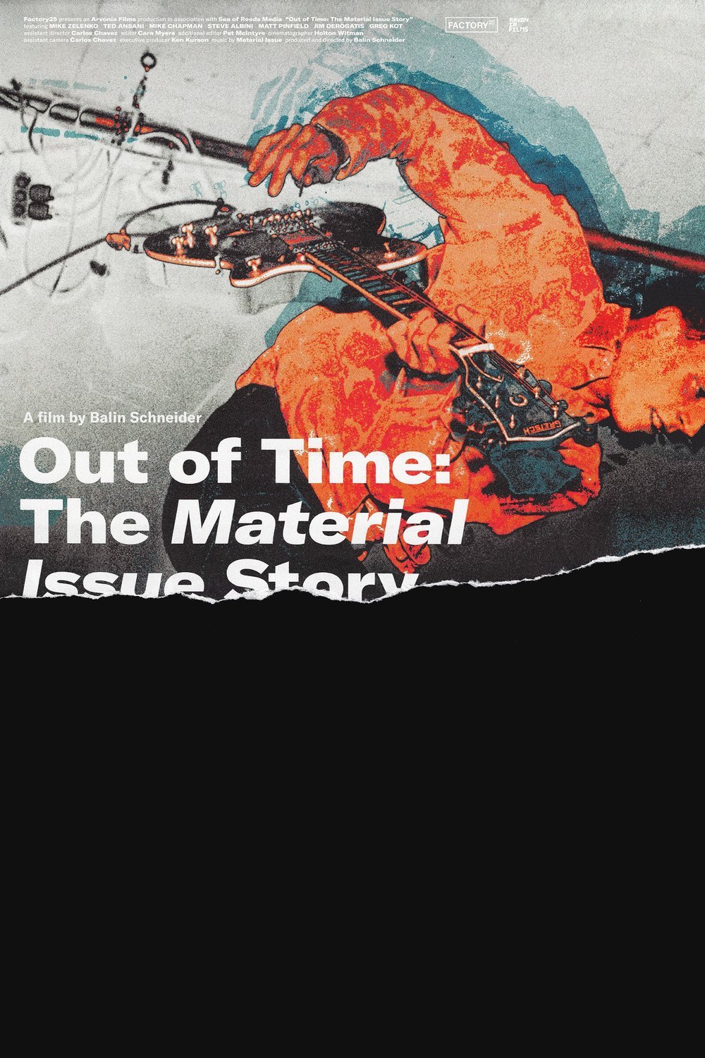 L'affiche du film Out of Time: The Material Issue Story [2021]
