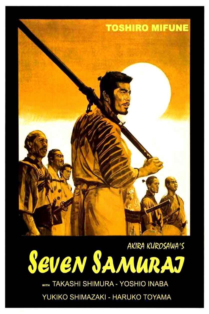 L'affiche du film Seven Samurai