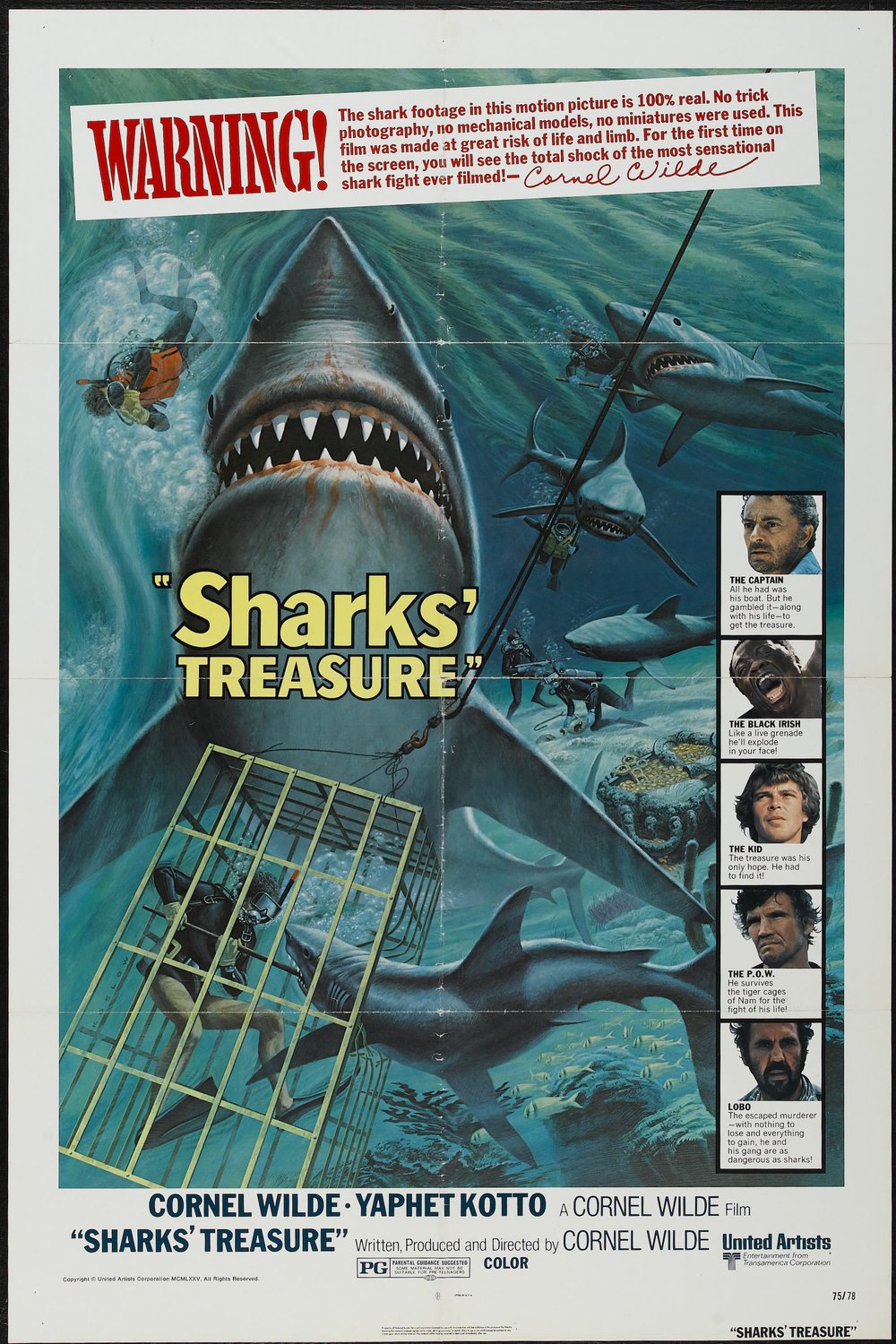 Poster of the movie Sharks' Treasure