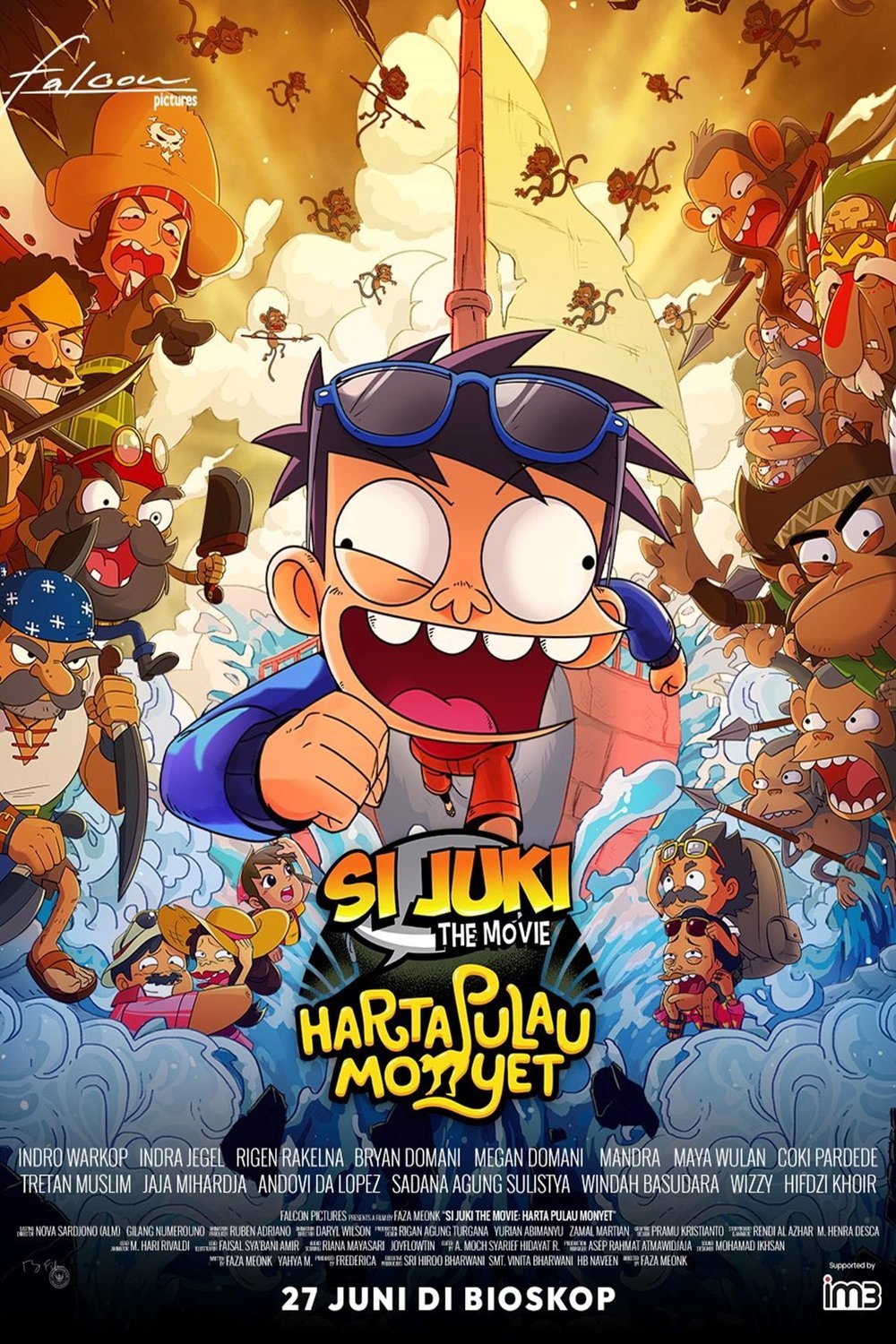 Poster of the movie Si Juki the Movie: Harta Pulau Monyet [2024]