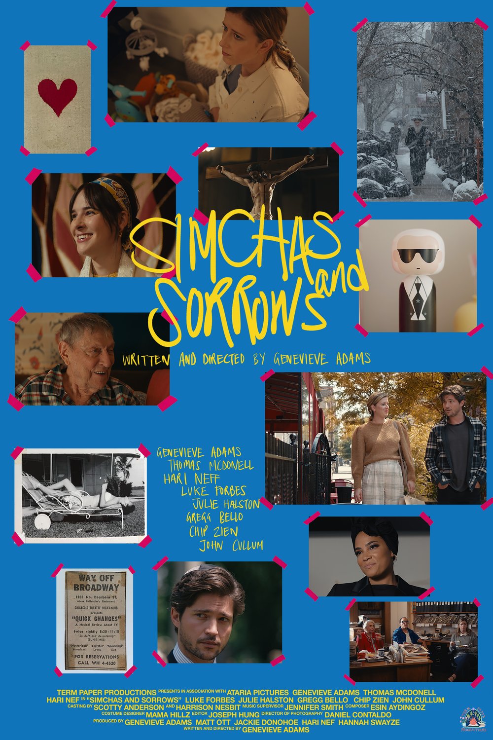 L'affiche du film Simchas and Sorrows [2022]